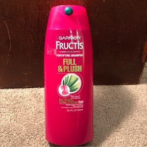 READ DESC- Garnier Fructis Full & Plush Fortifying Shampoo Fine Flat Hair 25.4oz